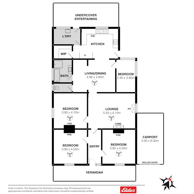 11A Edwards Street, Murray Bridge, SA, 5253 - Floorplan 1