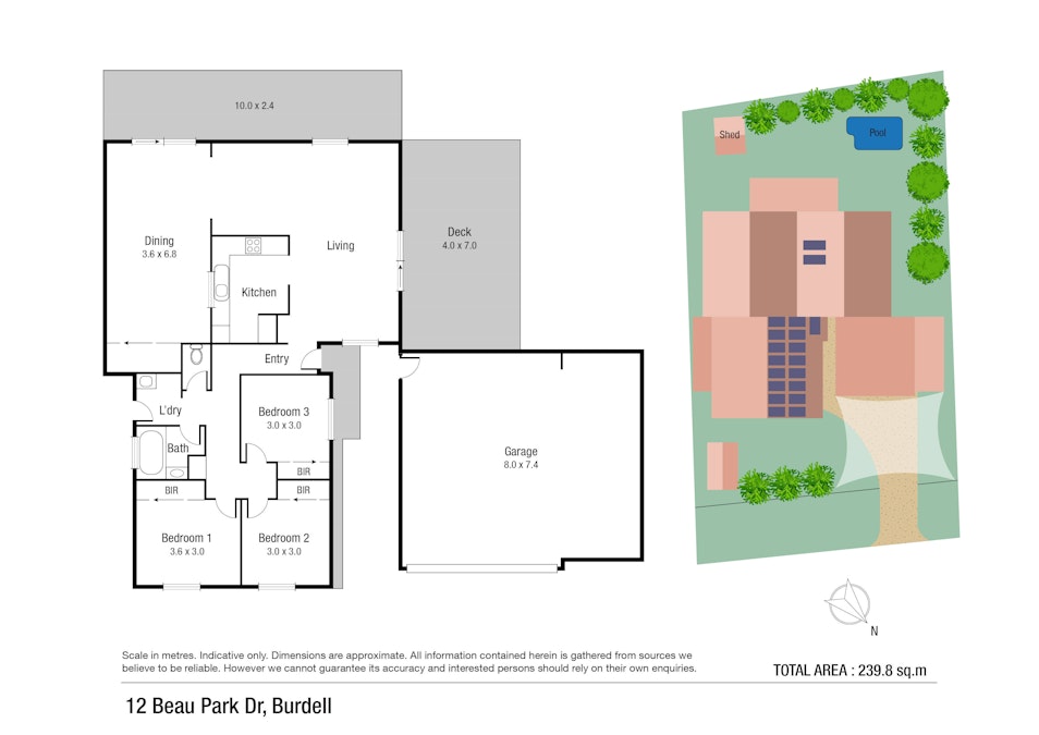 12 Beau Park Drive, Burdell, QLD, 4818 - Floorplan 1