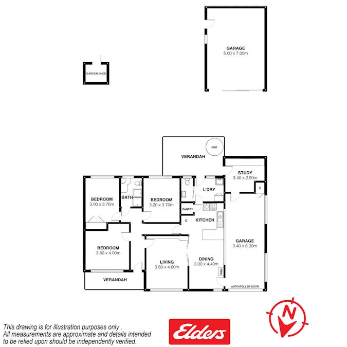 83 North Terrace, Port Elliot, SA, 5212 - Floorplan 1