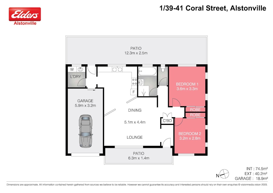 Alstonville, NSW, 2477 - Floorplan 1