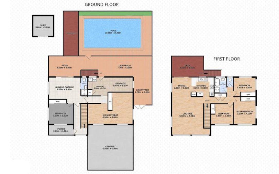 3 Rumsey Drive, Raceview, QLD, 4305 - Floorplan 1