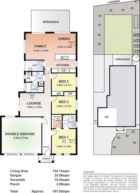 8 Hanley Street, Whyalla Norrie, SA, 5608 - Floorplan 1