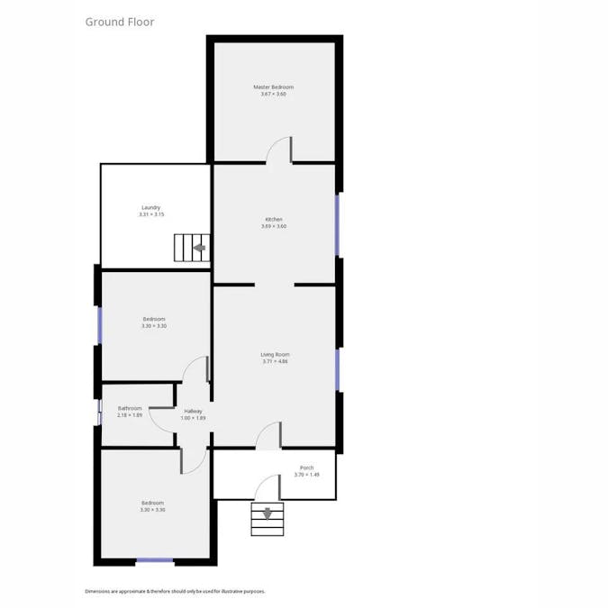 5 Countess Street, East Ipswich, QLD, 4305 - Floorplan 1