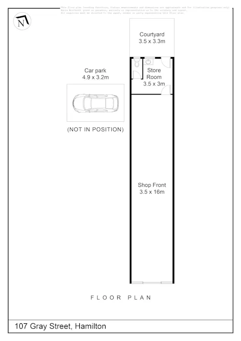 107 Gray Street, Hamilton, VIC, 3300 - Floorplan 1