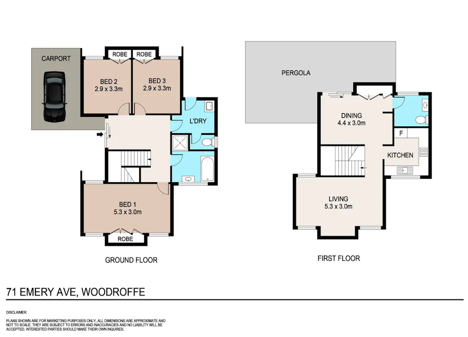 71 Emery Avenue, Woodroffe, NT, 0830 - Floorplan 1