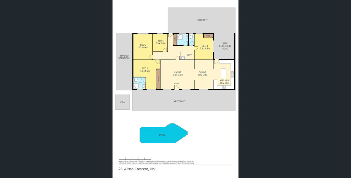 26 Wilson Crescent, Moil, NT, 0810 - Floorplan 1