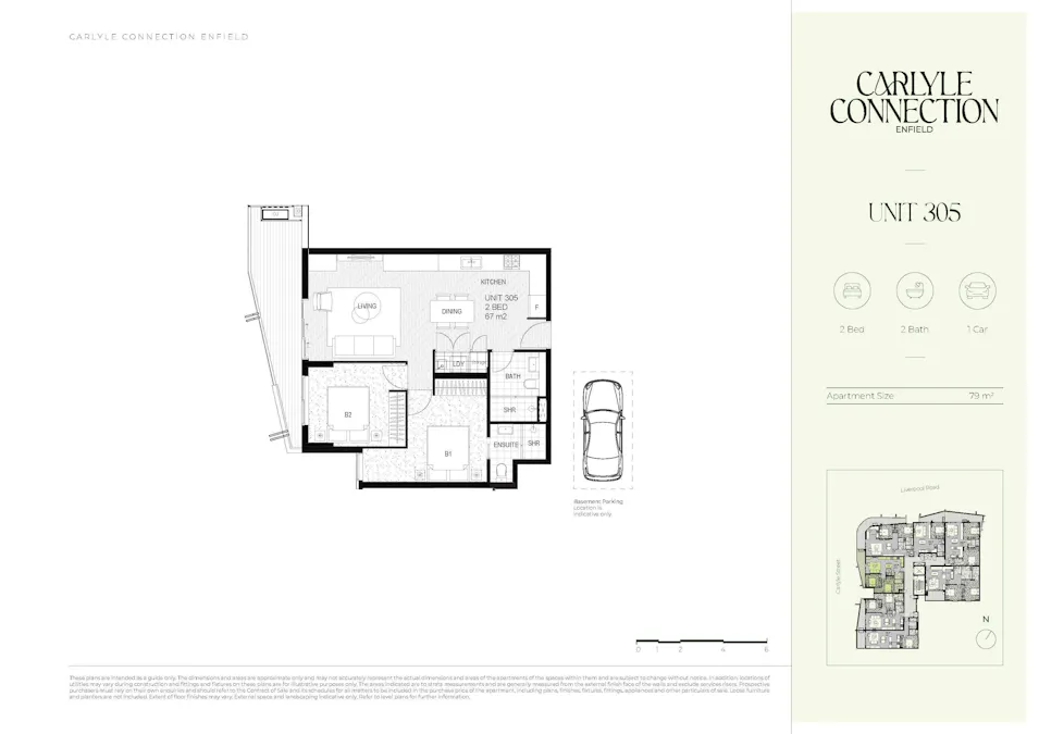 402/164-172 Liverpool Road, Enfield, NSW, 2136 - Floorplan 1