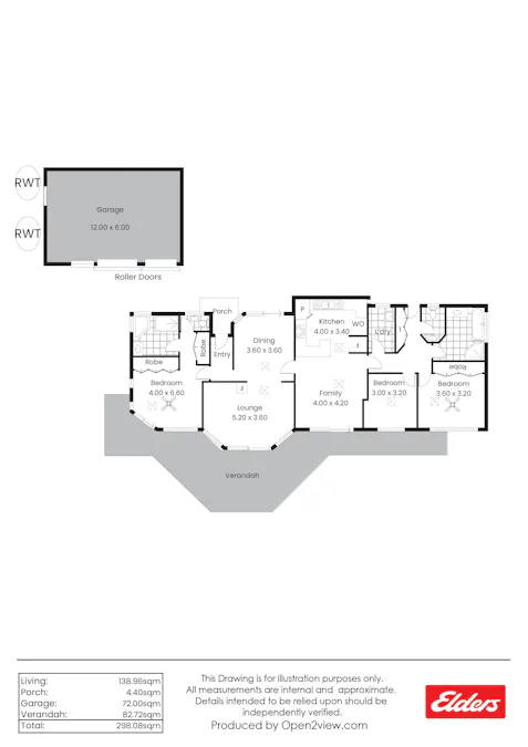 85 Horrocks Road, Penwortham, SA, 5453 - Floorplan 1