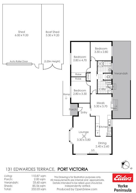 131 Edwardes Terrace, Port Victoria, SA, 5573 - Floorplan 1