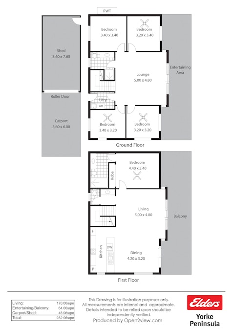 8 Esplanade , Pine Point, SA, 5571 - Floorplan 1