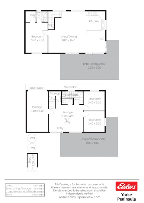 4 Crouch Street, Sheaoak Flat, SA, 5581 - Floorplan 1