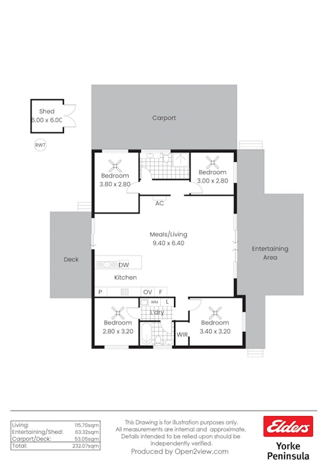 20 Esplanade , Pine Point, SA, 5571 - Floorplan 1