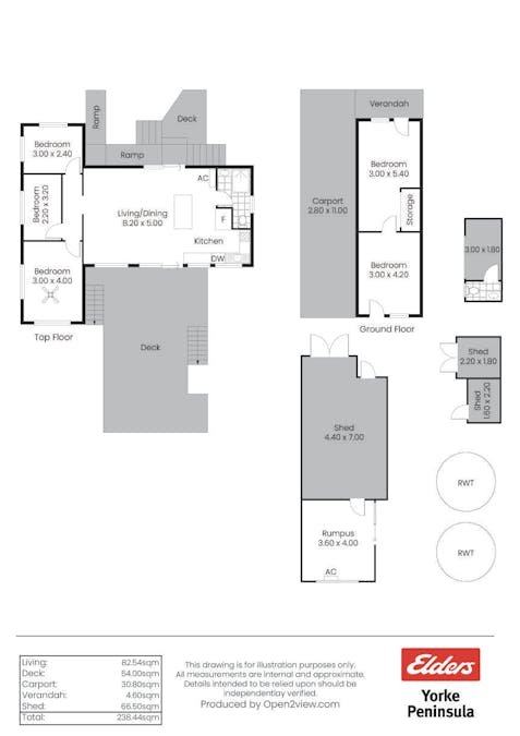 22 Grundy Street, Sheaoak Flat, SA, 5581 - Floorplan 1