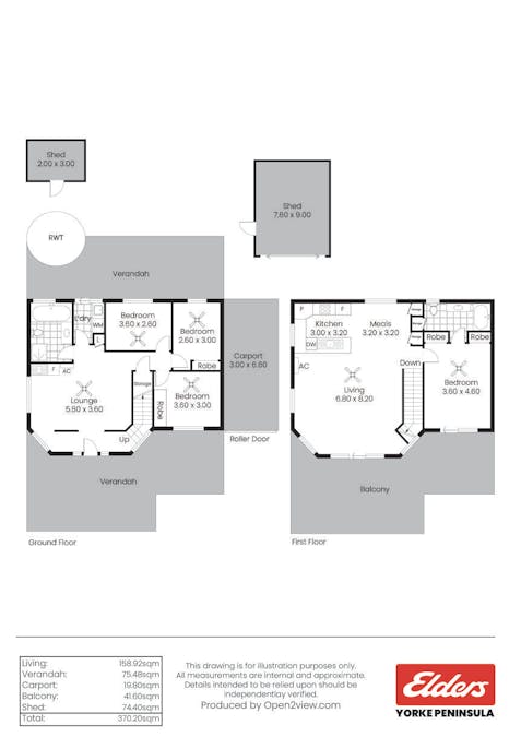 15 Seaview Court, Stansbury, SA, 5582 - Floorplan 1