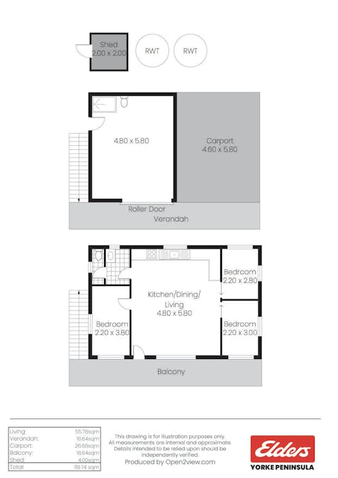 4 Eleanor Street, Sultana Point, SA, 5583 - Floorplan 1
