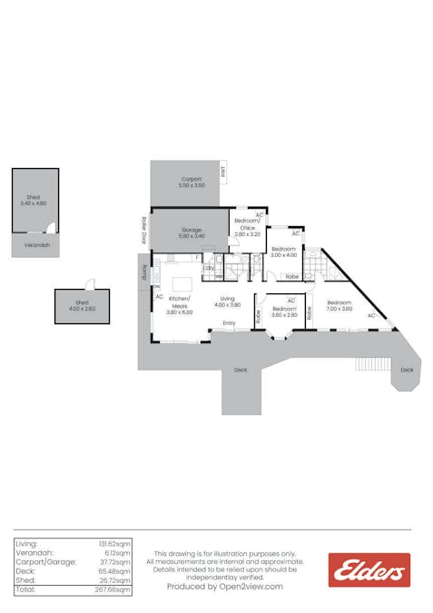 8 Lime Kiln Road, Port Vincent, SA, 5581 - Floorplan 1