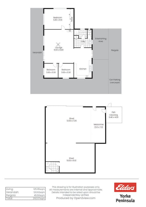 21 Second Street, Wool Bay, SA, 5575 - Floorplan 1