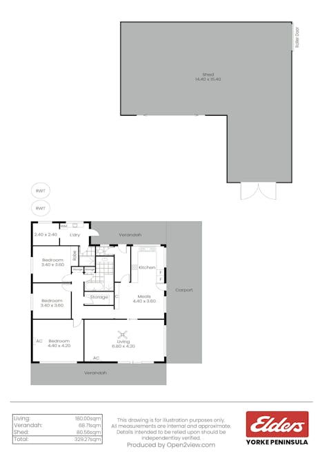 34 Duryea Street, Clinton, SA, 5570 - Floorplan 1