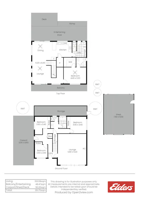 12 Lime Kiln Road, Port Vincent, SA, 5581 - Floorplan 1