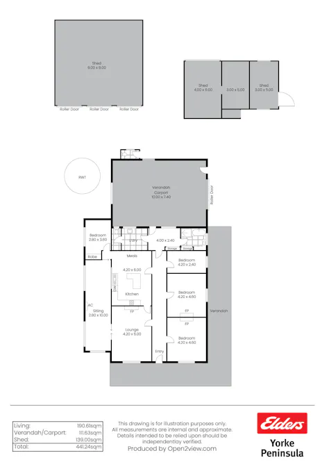 12 Second Street, Curramulka, SA, 5580 - Floorplan 1