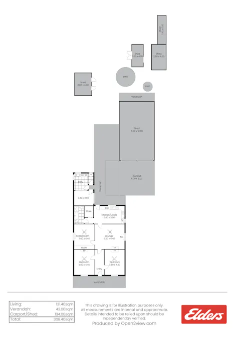 37 Fourth Street, Ardrossan, SA, 5571 - Floorplan 1