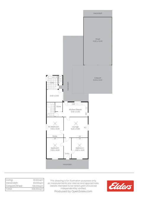 37 Fourth Street, Ardrossan, SA, 5571 - Floorplan 2