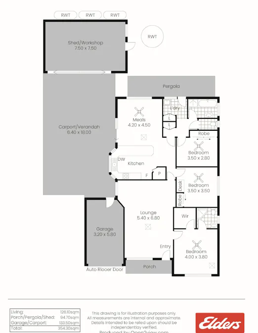 73 Main Street, Port Vincent, SA, 5581 - Floorplan 1