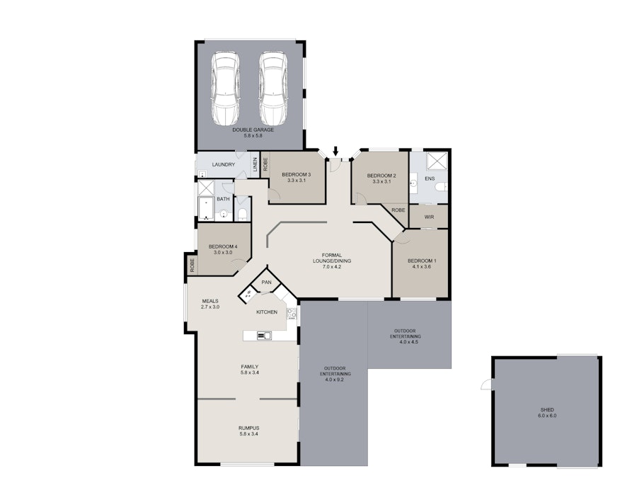 80-82 Silvereye Crescent, Greenbank, QLD, 4124 - Floorplan 1