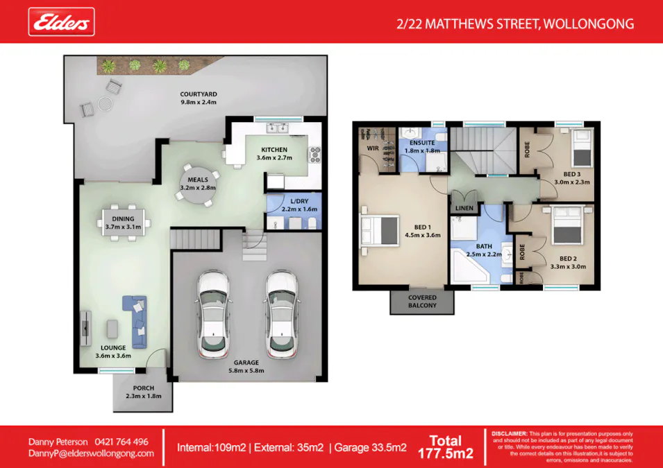2/22 Matthews Street, Wollongong, NSW, 2500 - Floorplan 1
