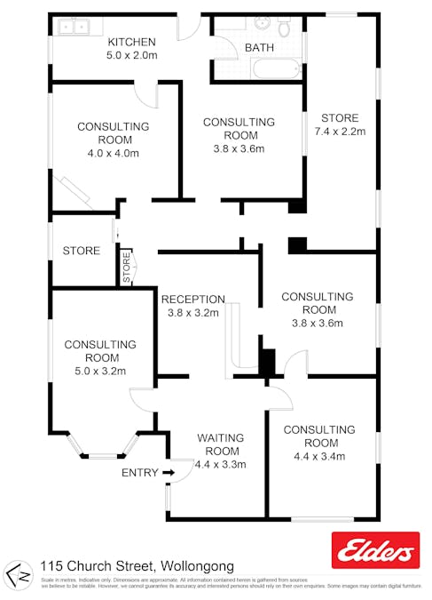 113 & 115 Church Street, Wollongong, NSW, 2500 - Floorplan 2