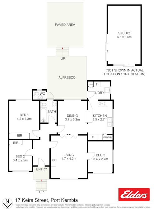 17 Keira Street, Port Kembla, NSW, 2505 - Floorplan 1