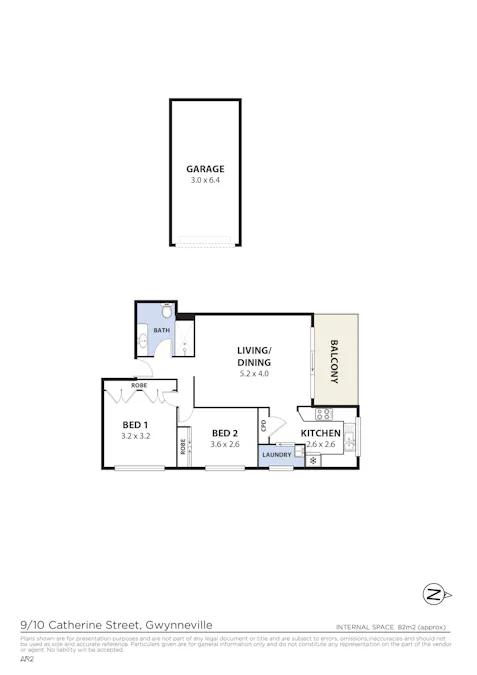 9/6-10 Catherine Street, Gwynneville, NSW, 2500 - Floorplan 1