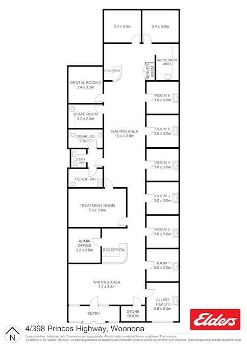 4/398 Princes Highway, Woonona, NSW, 2517 - Floorplan 1