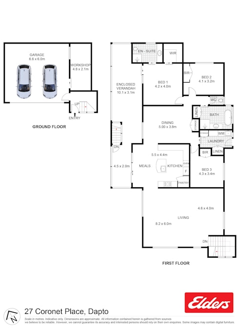 27 Coronet Place, Dapto, NSW, 2530 - Floorplan 1