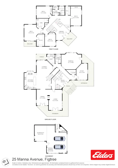 25 Manna Avenue, Figtree, NSW, 2525 - Floorplan 1
