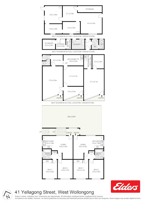 41 Yellagong Street, West Wollongong, NSW, 2500 - Floorplan 1