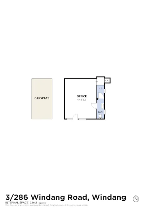 3/286 Windang Road, Windang, NSW, 2528 - Floorplan 1