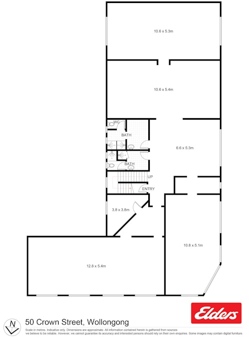 8-11/50 Crown Street, Wollongong, NSW, 2500 - Floorplan 1