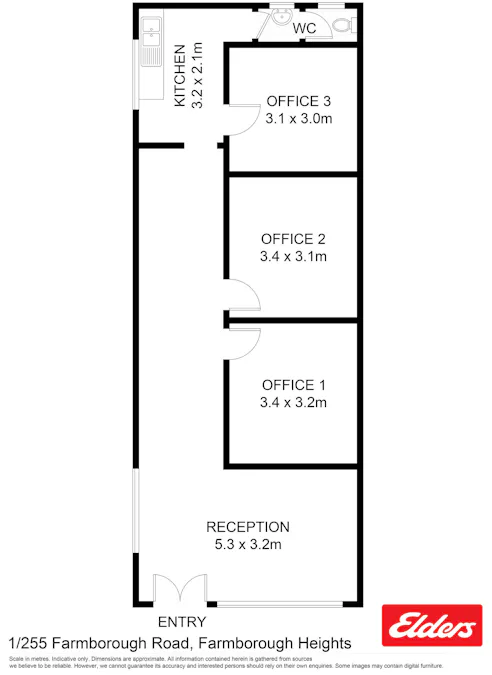 1/255-259 Farmborough Road, Farmborough Heights, NSW, 2526 - Floorplan 1