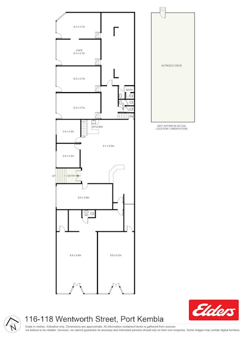 116-118 Wentworth Street, Port Kembla, NSW, 2505 - Floorplan 1