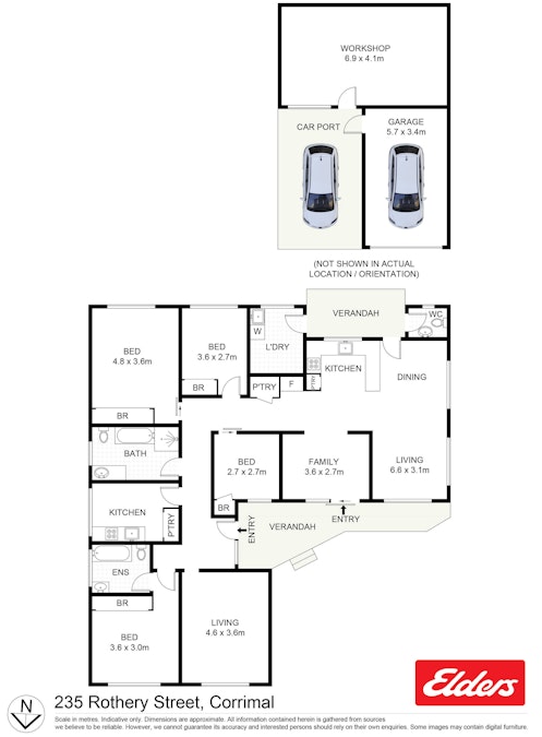 235 Rothery Street, Corrimal, NSW, 2518 - Floorplan 1