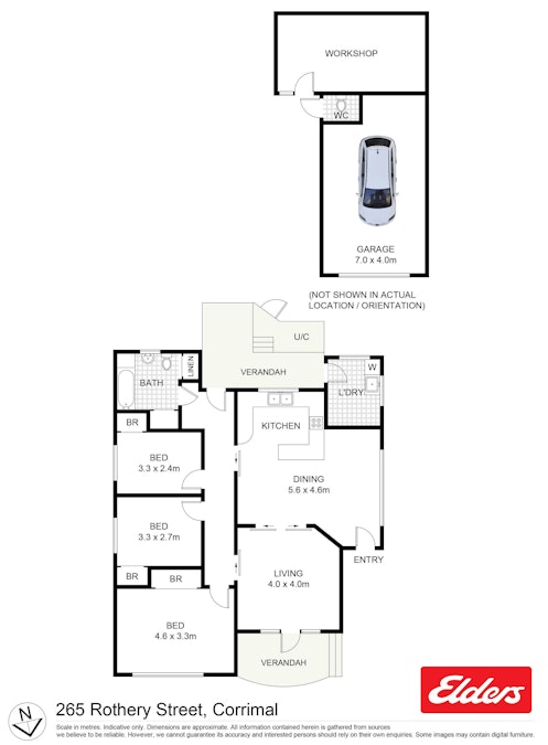 265 Rothery Street, Corrimal, NSW, 2518 - Floorplan 1