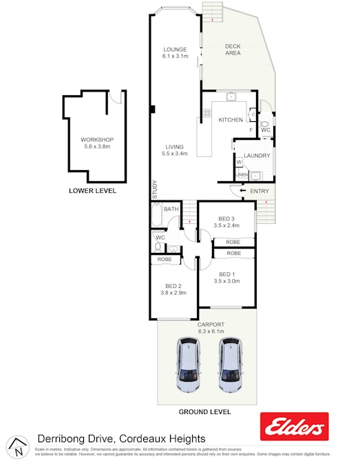 64 Derribong Drive, Cordeaux Heights, NSW, 2526 - Floorplan 1