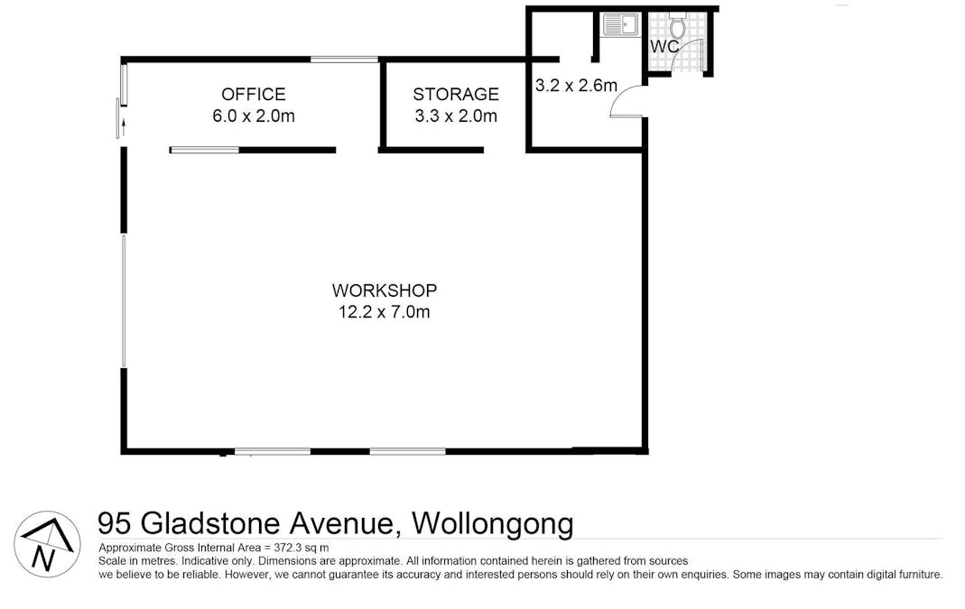 95 Gladstone Avenue, Coniston, NSW, 2500 - Floorplan 1