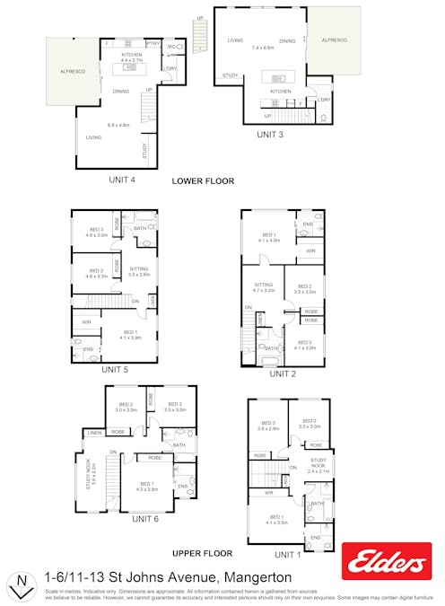 1-6/11-13 St Johns Avenue, Mangerton, NSW, 2500 - Floorplan 2