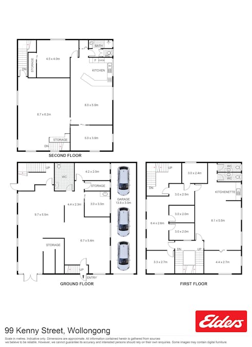 99 Kenny Street, Wollongong, NSW, 2500 - Floorplan 1