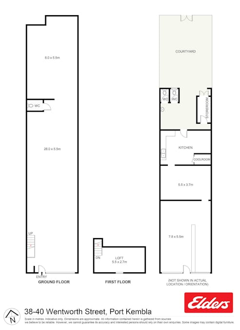 38-40 Wentworth Street, Port Kembla, NSW, 2505 - Floorplan 1