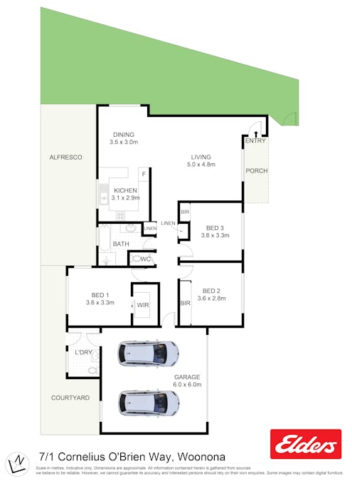 7/1 Cornelius O'brien Way, Woonona, NSW, 2517 - Floorplan 1