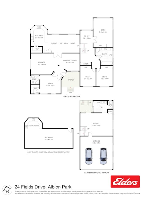 24 Fields Drive, Albion Park, NSW, 2527 - Floorplan 1
