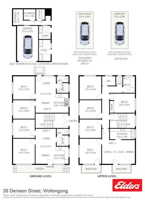 26 Denison Street, Wollongong, NSW, 2500 - Floorplan 1